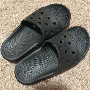 Slide on kids crocs